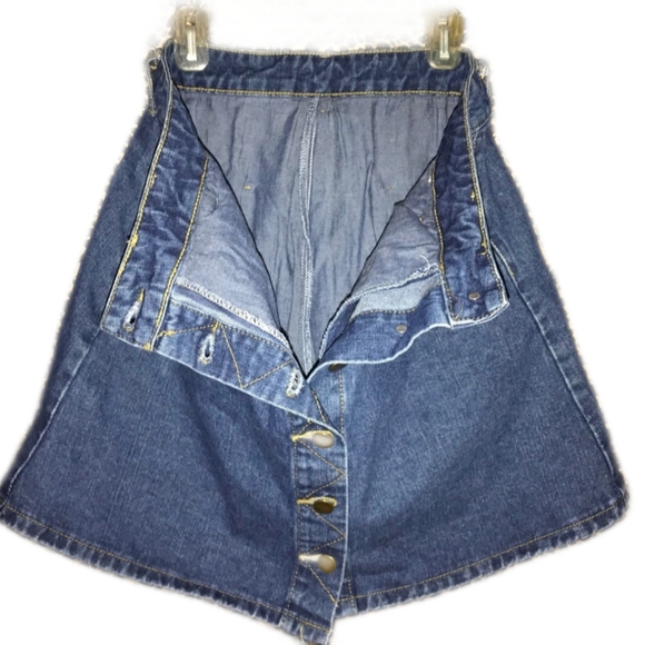 JEAN MINI SKORT - Picture 3 of 5